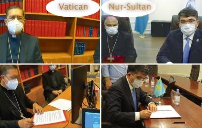 Назарбаев орталығы мен Қасиетті Тақтың Дінаралық диалог жөніндегі Папалық Кеңесі Меморандумға қол қойды