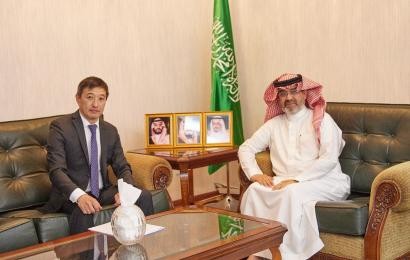 Official Meeting with the Ambassador Extraordinary and Plenipotentiary of the Kingdom of Saudi Arabia to the Republic of Kazakhstan