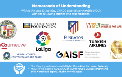 The annual meeting of the Group of Friends of the UN Alliance of Civilizations took place.